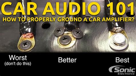 Car Audio Bad Ground