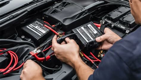 Car Audio Battery Installation