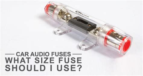 Most Commonly Used Fuses In Car Audio YouTube