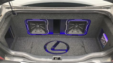 Car Audio Trunk Build