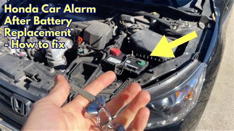 Car Battery Alarm Problems
