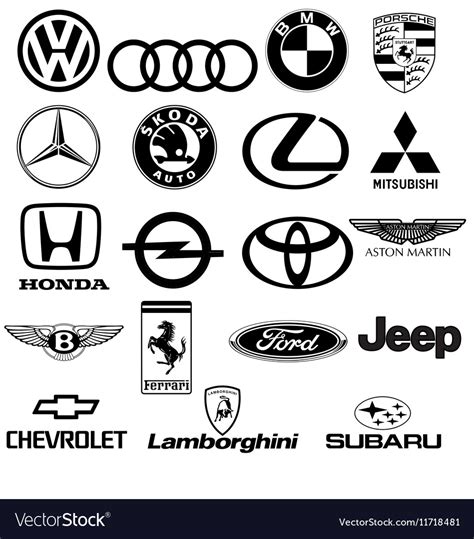 car brand logo vector free