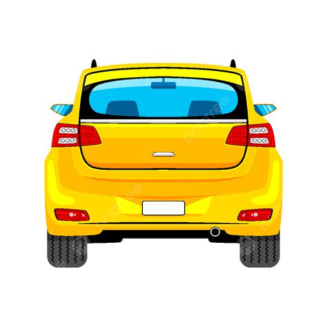 Car Clipart Back View