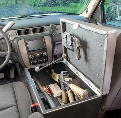 Car Console Gun Storage
