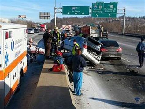 car crash on 290 today massachusetts