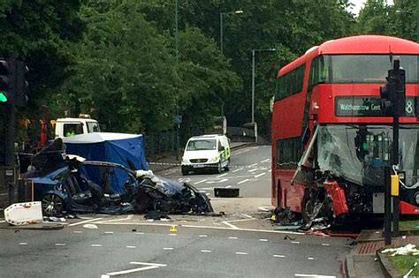 car crashes today near london