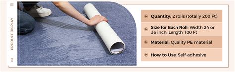 Car Detailing Plastic Carpet Protector