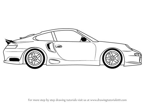Car Drawing Side View