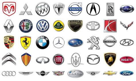 Car Emblems With A T