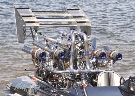 Car Engine In A Boat