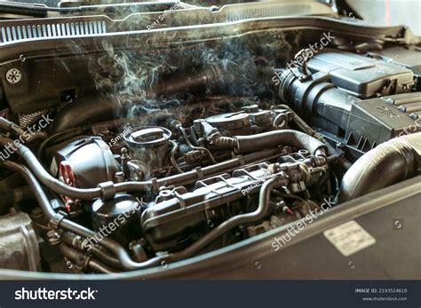 Car Engine Is Hot