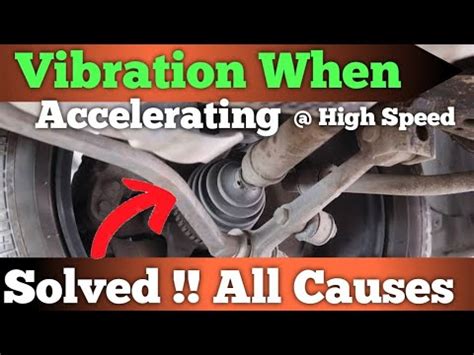 Car Engine Vibrates While Accelerating
