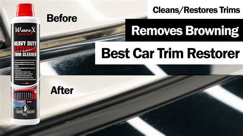 car exterior trim cleaner