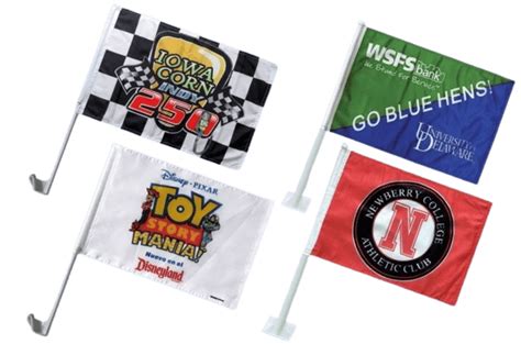 Car Flags Fabric