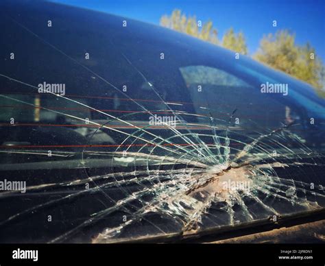 Car glass damage