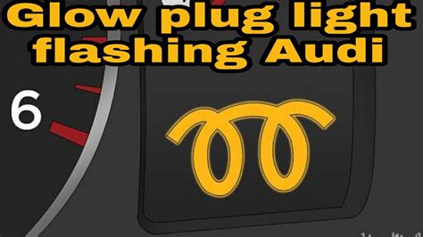 Car Glow Plug Light Flashing