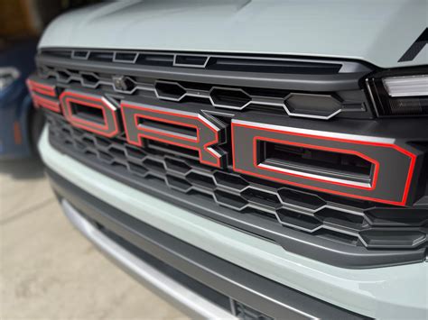 Car Grill Letters