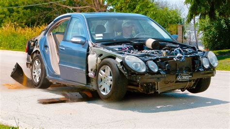 Car Hitting Bumps Hard