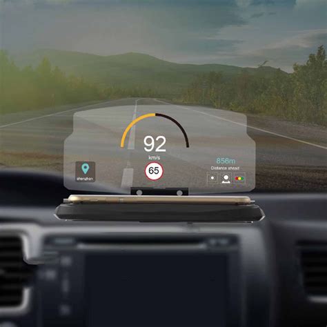 car hud display navigation