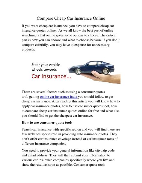car insurance policy quotes online canada