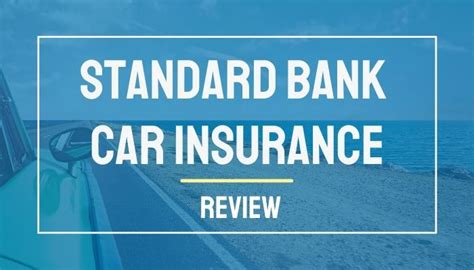 car insurance standard bank