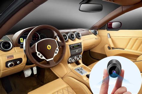 car interior spy camera