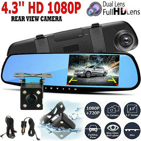 Car Mirror Camera Lens
