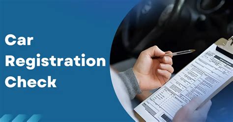 Car Model Check Registration