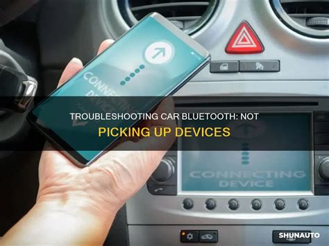 Car Not Picking Up Bluetooth