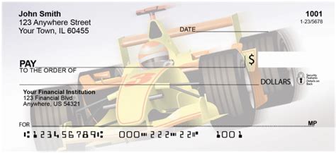 car personal checks designs