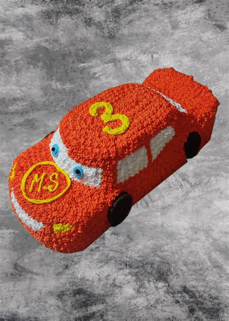 Car Print Cake