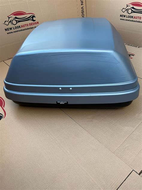 Car Roof Box Silver
