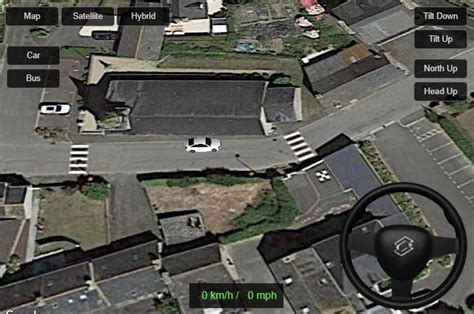 Car Simulator In Google Maps