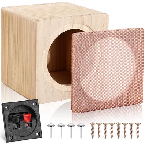 Car Speaker Wooden Box