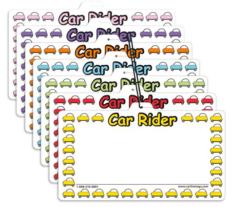 Car Visor Name Tags