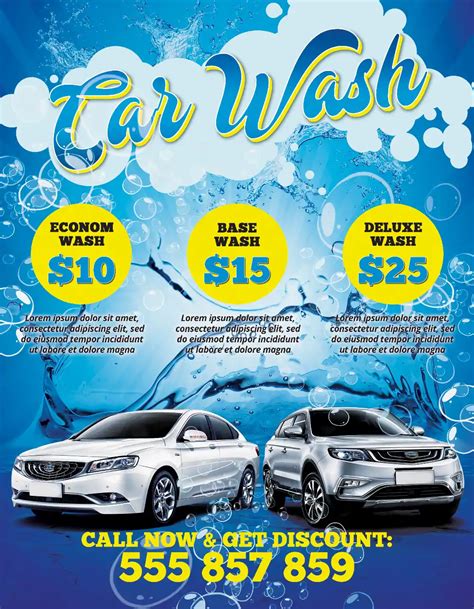 Car Wash Flyer