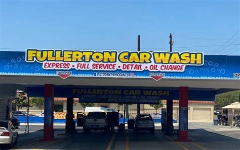 car wash in fullerton