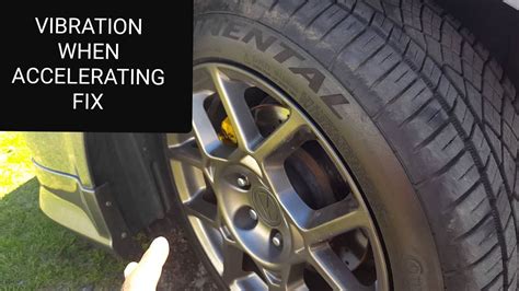 Car Wheel Vibration When Accelerating