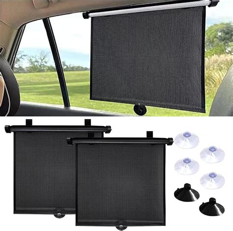 Car Window Blinds Black