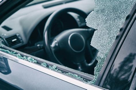 Car Window Broken Into