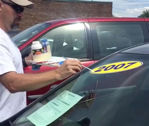 Car Windshields Paint