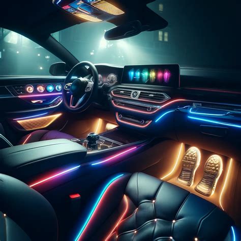 Car With Ambient Lighting