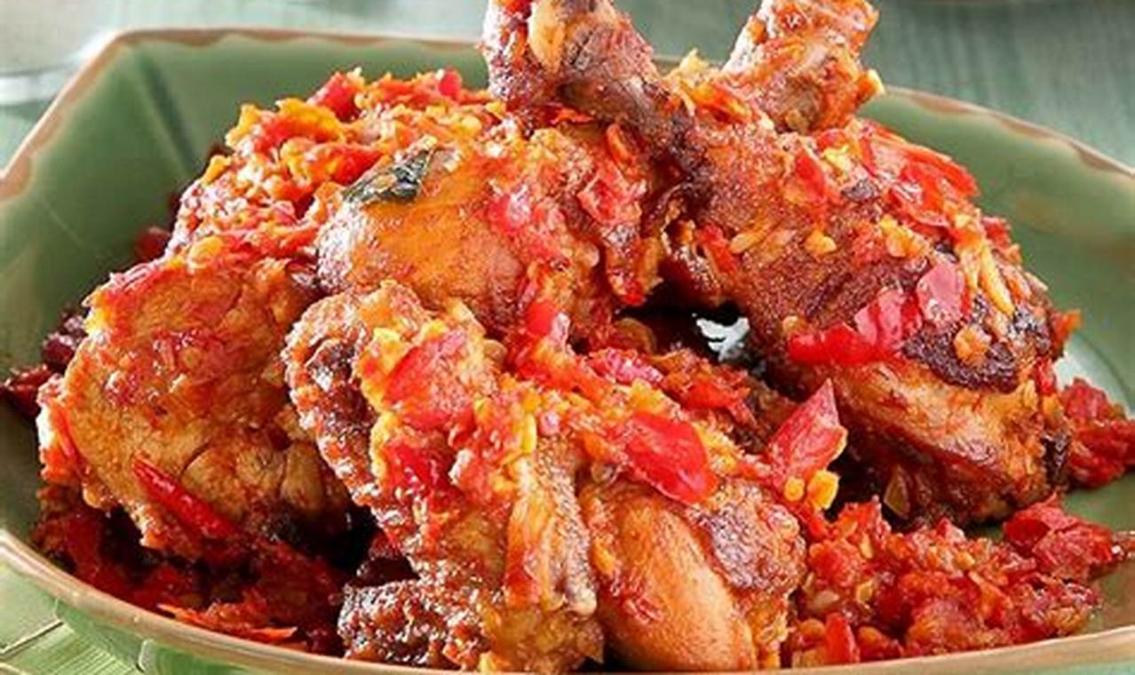 Rahasia Ayam Balado Super Pedas yang Bikin Ketagihan