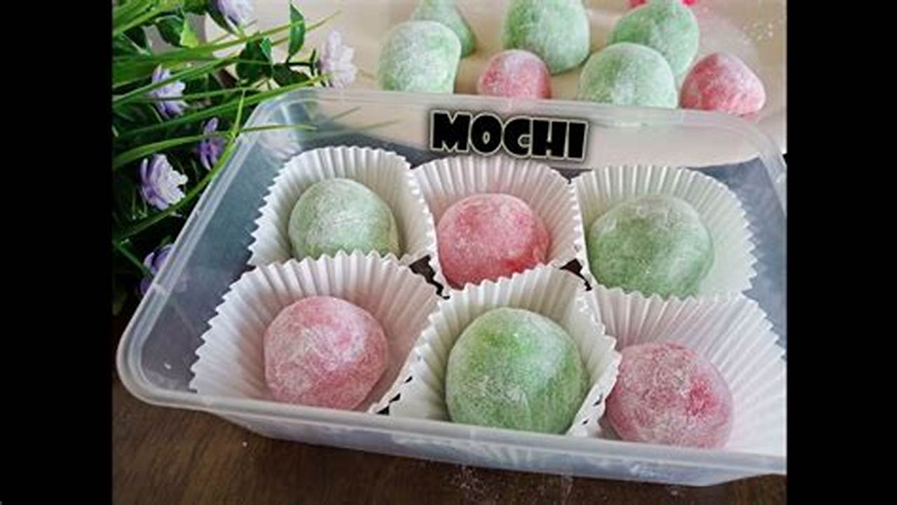 Resep Rahasia Mochi Oreo 2 Bahan yang Wajib Dicoba!