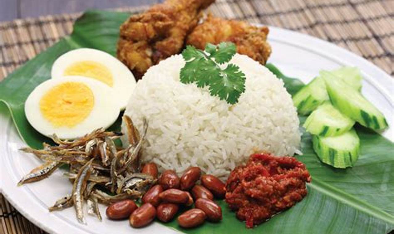 Rahasia Bikin Nasi Lemak Malaysia yang Bikin Ketagihan