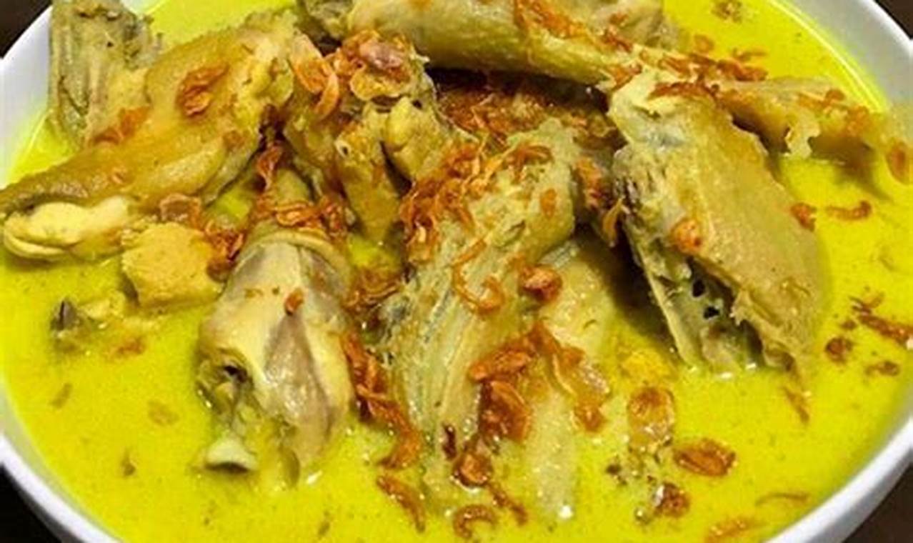 Resep Rahasia Opor Ayam Lezat: Temukan Rahasia Kuliner Nusantara