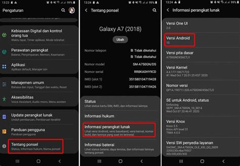 Cara Cek Versi Android dan Update ke OS Terbaru di HP Samsung