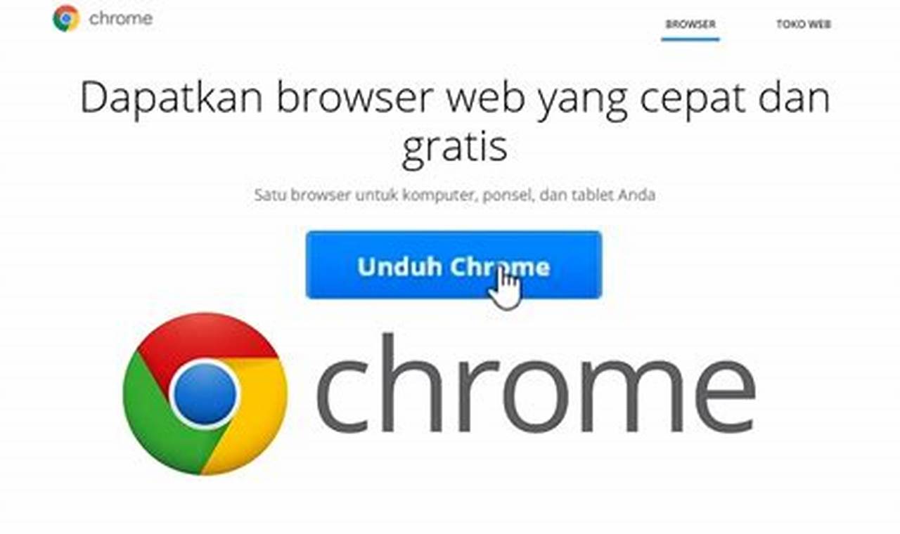 cara download aplikasi di google chrome
