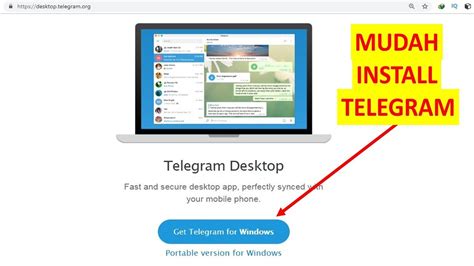 Begini Cara Download Telegram Di Laptop Dan Mendaftar Akun