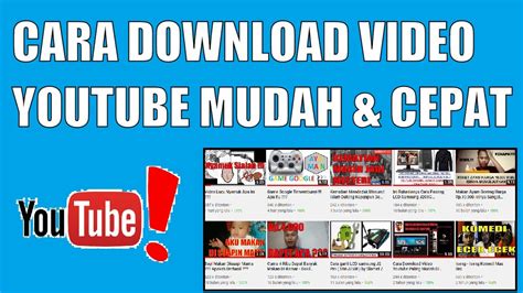 Cara Download Mp3 Dari Youtube Di Pc 4 Cara Download Video Youtube Dengan Mudah Dan Cepat Di